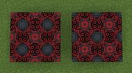 Players can select one type of 2x2 design and expand (Image via Minecraft)